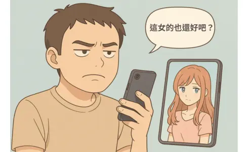 外貌自信過頭的普信男