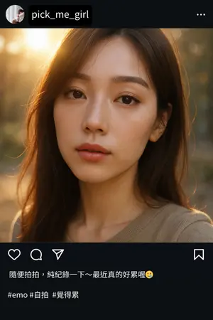 Pick Me Girl的IG